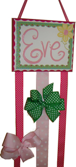 Hairbow holders ... cutom designed and painted by Painted Jewels!